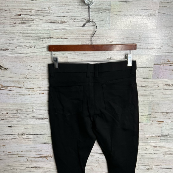 13. Parasuco black leggings pants faux leather size small - Picture 3 of 8